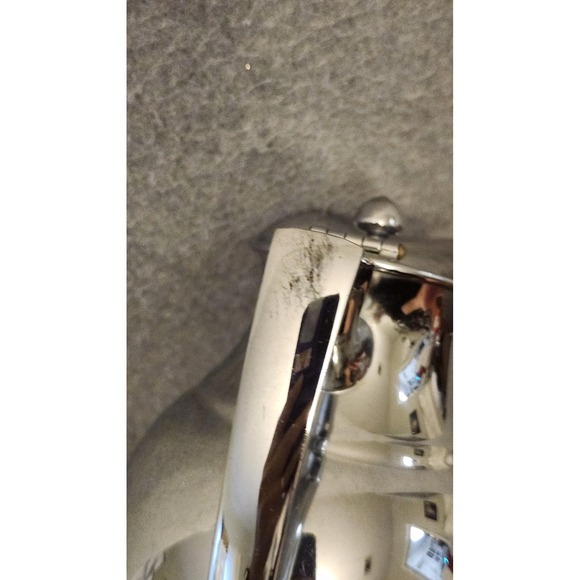 Vintage Stanley It Will Not Break Coffee Server Carafe Pitcher 1958 USA Chrome - Picture 5 of 7